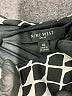 Nine West Graphic Silver Cocktail Dress Size 14 - photo 7
