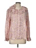 J.Crew Tweed Pink Long Sleeve Blouse Size L - photo 1