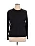 Warm Essentials Black Long Sleeve Top Size XL - photo 1