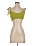 Pull&Bear Green Sleeveless Top Size S - photo 1