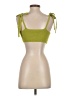 Pull&Bear Green Sleeveless Top Size S - photo 2