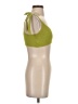 Pull&Bear Green Sleeveless Top Size S - photo 4