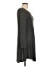 dearcase Solid Gray Casual Dress Size L - photo 4