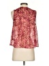 Express 100% Polyester Burgundy Sleeveless Blouse Size S - photo 2