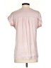 Everleigh 100% Polyester Pink Short Sleeve Blouse Size S - photo 2