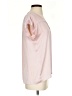 Everleigh 100% Polyester Pink Short Sleeve Blouse Size S - photo 4