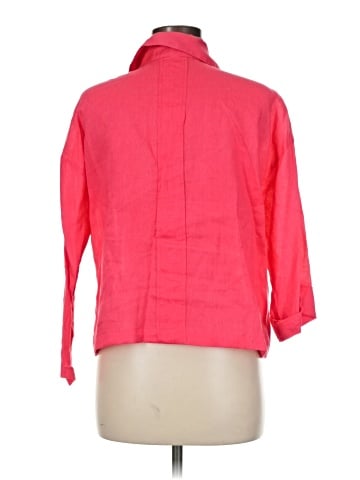 Elliott Lauren 3/4 Sleeve Button-Down Shirt (view 2)