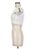 Zara 100% Cotton White Short Sleeve Top Size XS - photo 5