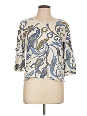 Kate Hill 3/4 Sleeve Blouse (view 1)