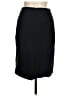 Theory Solid Black Wool Skirt Size 8 - photo 2
