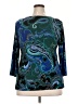 Croft & Barrow Teal 3/4 Sleeve Blouse Size XXL - photo 2