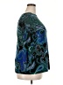 Croft & Barrow Teal 3/4 Sleeve Blouse Size XXL - photo 4