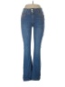 Bamboo 100% Polyester Hearts Blue Jeans Size 11 - 12 - photo 1