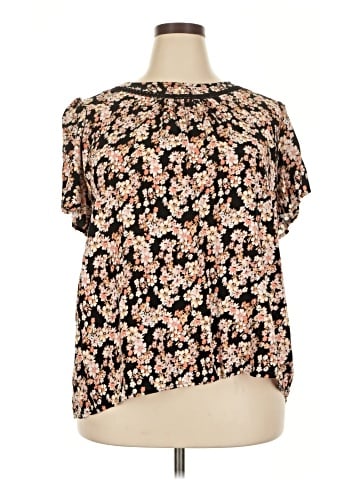 Angels Short Sleeve Blouse (view 1)