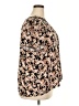 Angels 100% Rayon Floral Black Short Sleeve Blouse Size 2X - photo 4