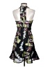 Hutch 100% Polyester Floral Black Cocktail Dress Size 4 (petite) - photo 2