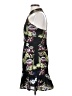 Hutch 100% Polyester Floral Black Cocktail Dress Size 4 (petite) - photo 5