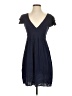 Gilli 100% Rayon Solid Blue Casual Dress Size S - photo 1