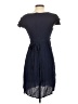 Gilli 100% Rayon Solid Blue Casual Dress Size S - photo 2