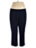 Susan Graver Solid Blue Active Pants Size XL - photo 1