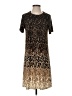 Rafaella Animal Print Brown Casual Dress Size S - photo 1