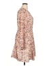 Express 100% Polyester Floral Tan Casual Dress Size XL - photo 4
