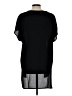 J.Jill 100% Polyester Black Short Sleeve Blouse Size L - photo 2