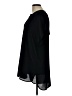 J.Jill 100% Polyester Black Short Sleeve Blouse Size L - photo 5