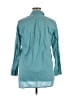 Weekend Max Mara Teal Long Sleeve Button-Down Shirt Size 14 - photo 2
