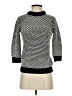 Zara Houndstooth Black Turtleneck Sweater Size S - photo 1