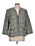 Kasper 100% Polyester Tweed Gray Blazer Size L (estimated) - photo 1