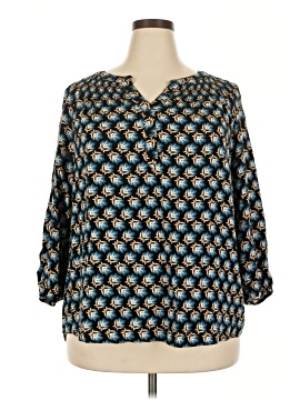 Croft & Barrow 3/4 Sleeve Blouse