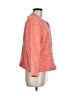 J.Jill 100% Polyester Tweed Orange Blazer Size M - photo 4