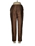Kate Hill Chevron-herringbone Brown Casual Pants Size 8 (petite) - photo 1
