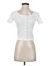 Levi's White Short Sleeve Henley Size XS - photo 1