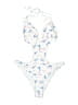 Unbranded Floral White One Piece Swimsuit Size S (estimated) - photo 1