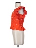Sofia Jeans by Sofia Vergara 100% Polyester Orange Sleeveless Blouse Size XS - photo 5