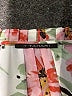 T Tahari 100% Polyester Floral Pink Short Sleeve Blouse Size M - photo 7