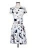 ASOS Floral Blue Cocktail Dress Size 0 - photo 1
