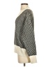 Barbour Chevron-herringbone Ivory Wool Pullover Sweater Size 4 - photo 5