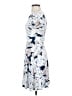 ASOS Floral Blue Cocktail Dress Size 0 - photo 5
