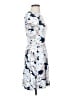ASOS Floral Blue Cocktail Dress Size 0 - photo 4