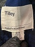 Tilley 100% Cotton Plaid Blue Long Sleeve Button-Down Shirt Size M - photo 7