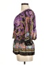 Trac Purple Blue 3/4 Sleeve Blouse Size M (estimated) - photo 5