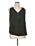 Tempted 100% Polyester Green Sleeveless Blouse Size 1X - photo 1