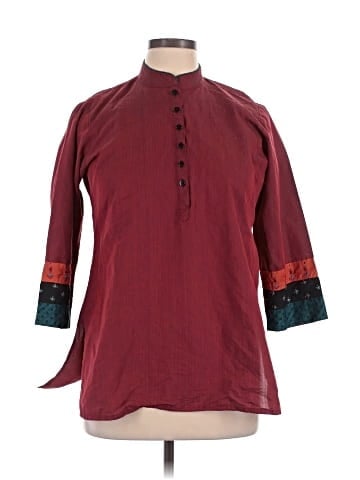 Westside 3/4 Sleeve Blouse (view 1)
