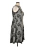 SABRINA BLUE Tweed Gray Cocktail Dress Size 1X - photo 4