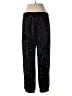 Ann Taylor LOFT 100% Polyester Stars Black Casual Pants Size M - photo 2