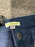 Vertbaudet Solid Blue Denim Shorts Size 6 - photo 3