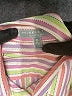 Foxcroft Stripes Pink Long Sleeve Button-Down Shirt Size 14 - photo 5